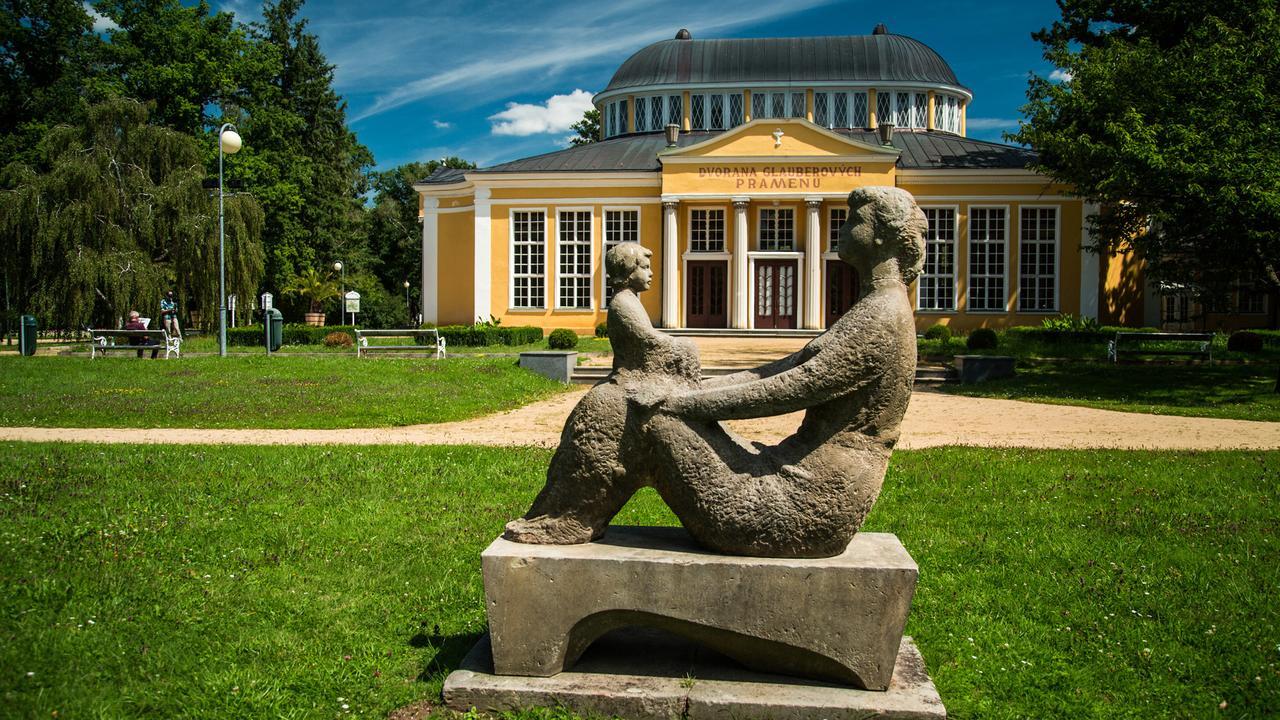 Apartment Pension Stark Františkovy Lázně Dış mekan fotoğraf